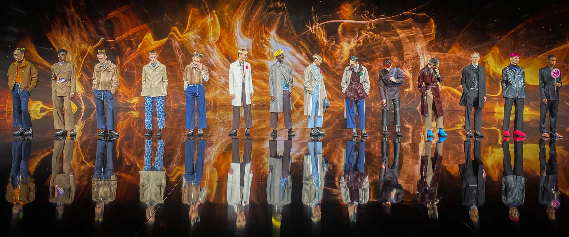 Alternative text - Retour en images sur le dernier Défilé Dior avec Villa Eugénie et Novelty