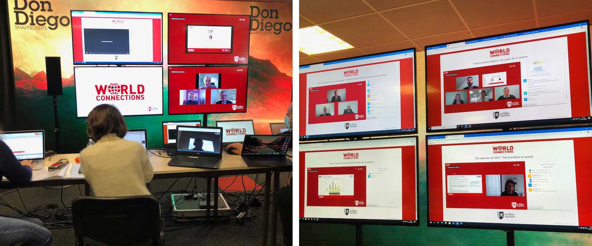 Alternative text - Les World Connections 2020 en version digitale avec Novelty Bordeaux