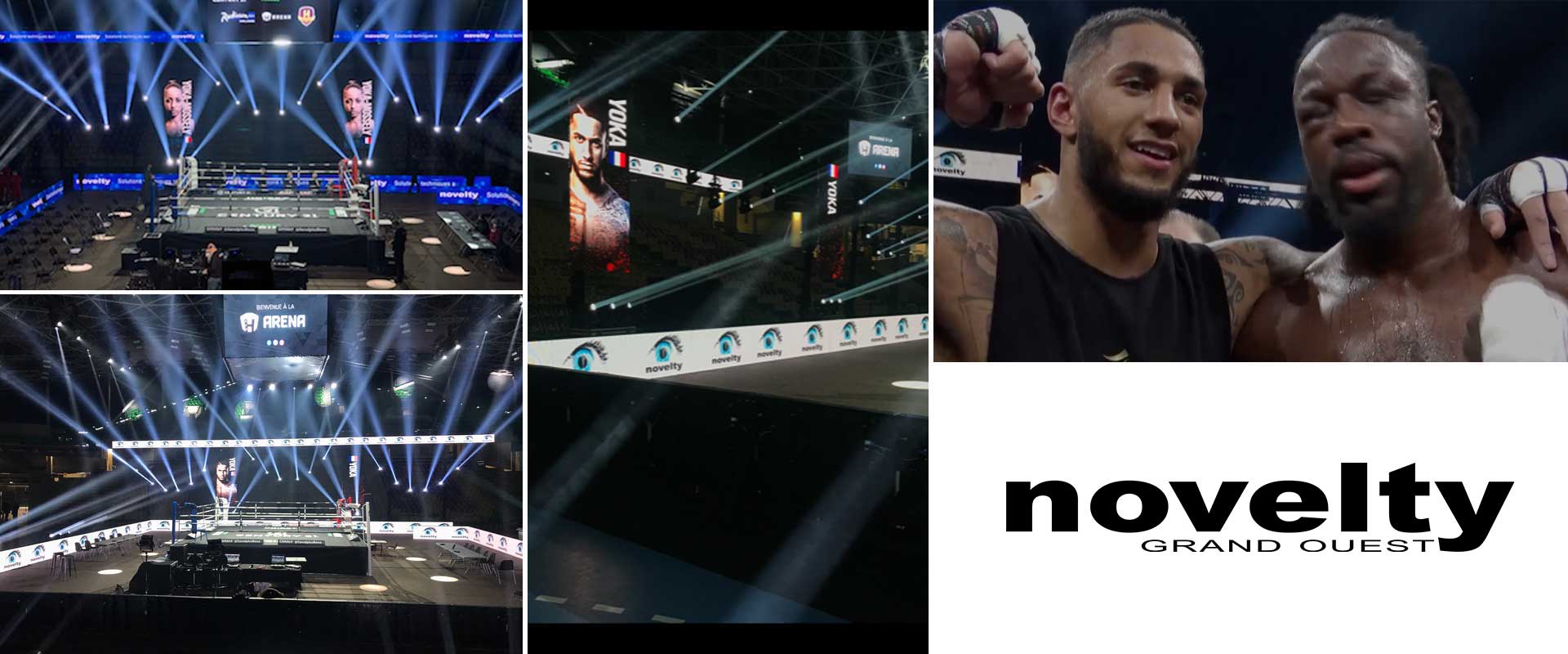 Alternative text - Match de Boxe entre Tony Yoka et Joel Tambwe Djeko