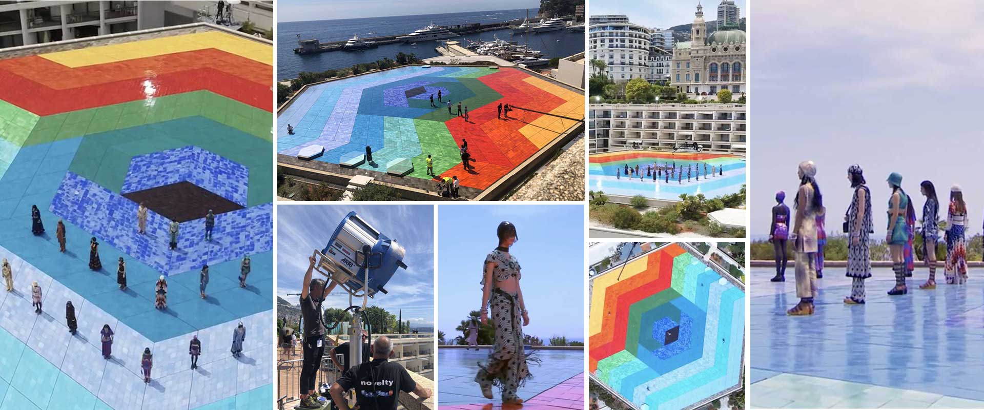 Alternative text - Novelty sur le Défilé Paco Rabanne à Monaco