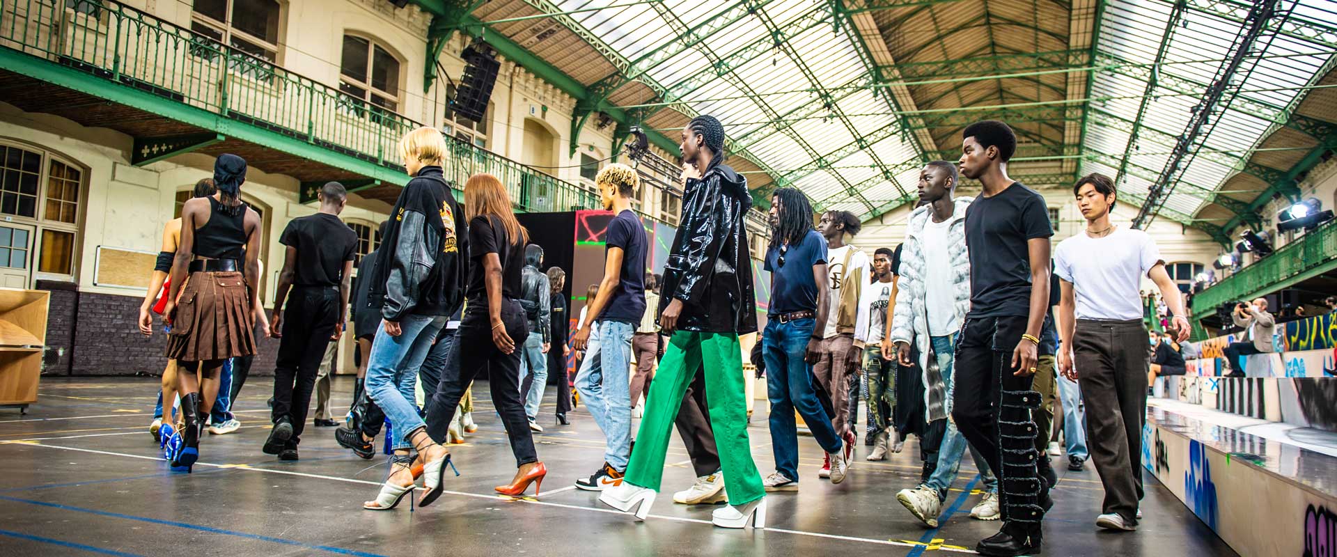 Alternative text - Défilé Off White | Fashion Week Paris | Juillet 2021