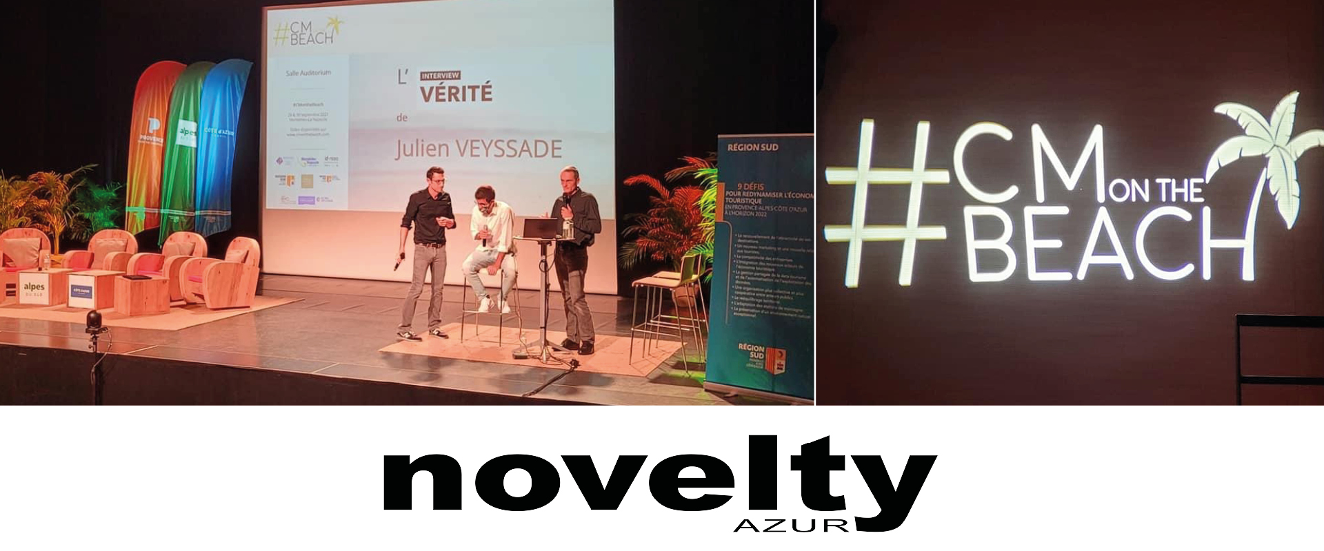 Alternative text - #CMonTheBeach avec Novelty Azur