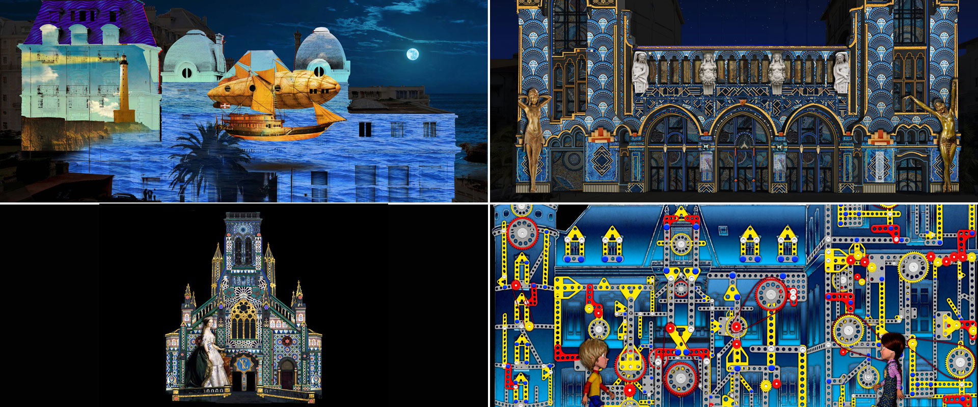 Alternative text - Noël à Biarritz pour Novelty Bordeaux