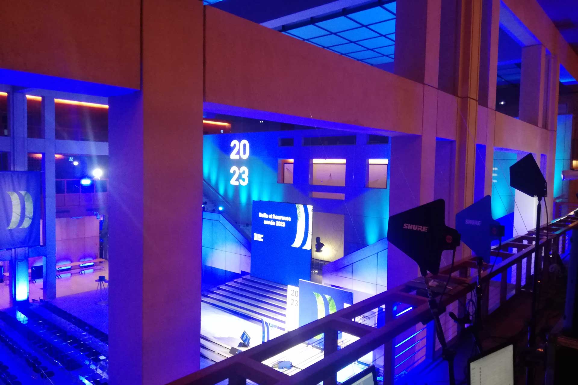 Alternative text - Novelty Grand-Ouest à la technique des Voeux de la région Pays de la Loire