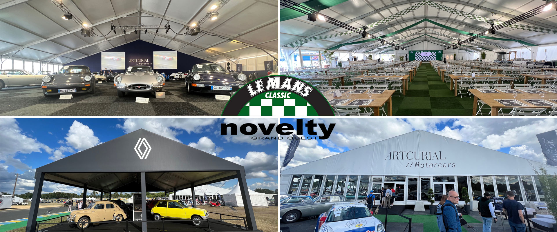 Alternative text - Le Mans Classic avec Novelty Grand Ouest