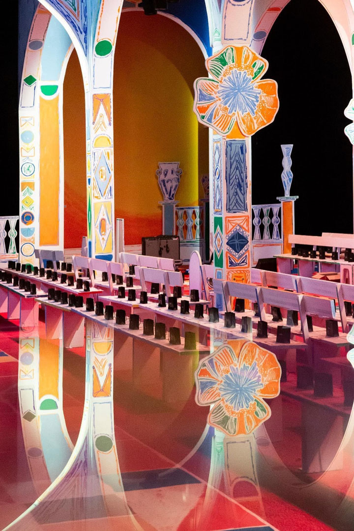 Alternative text - La Team Novelty Azur à la technique pour le Festival de Hyères 2021