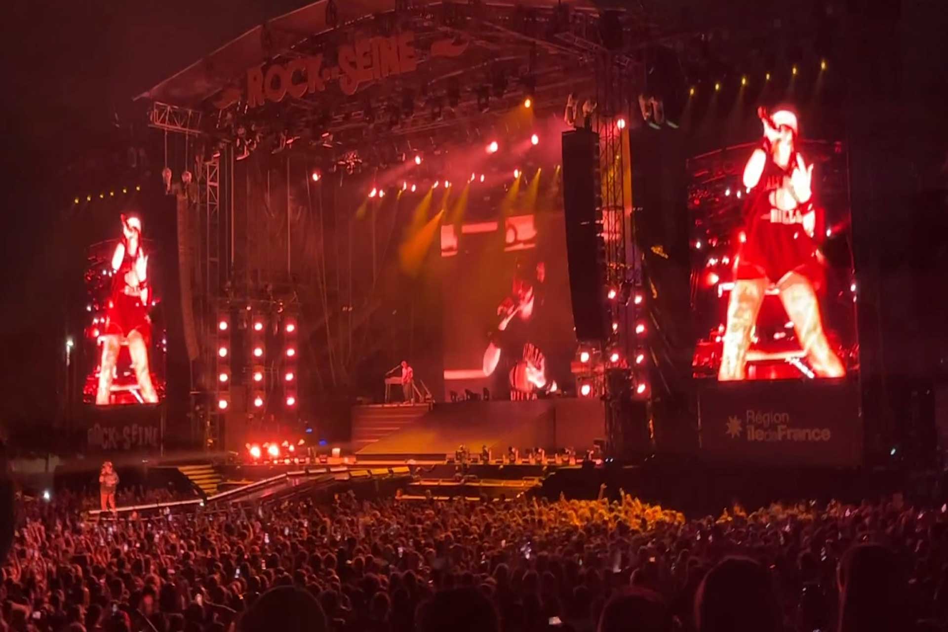 Alternative text - Rock en Seine 2023