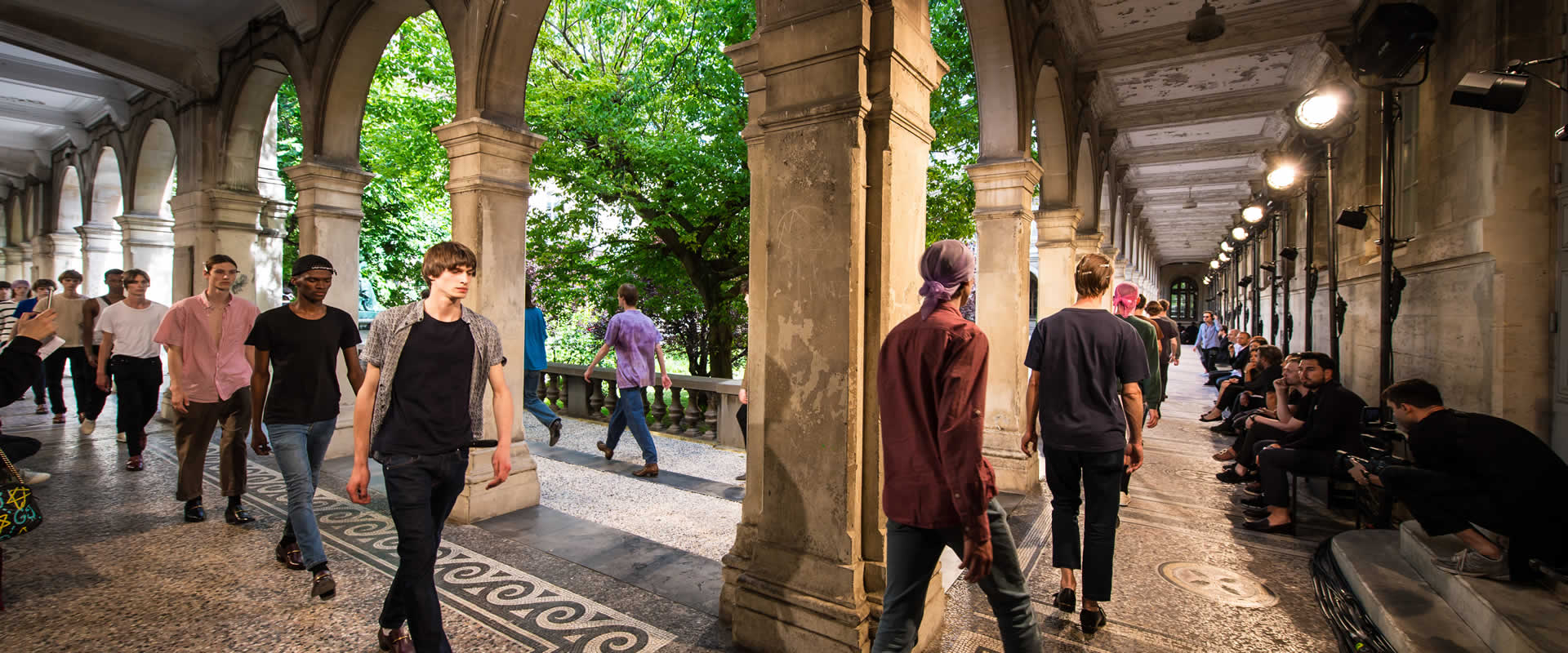 Alternative text - Défilé Dunhill | Fashion Week Paris | Juin 2018