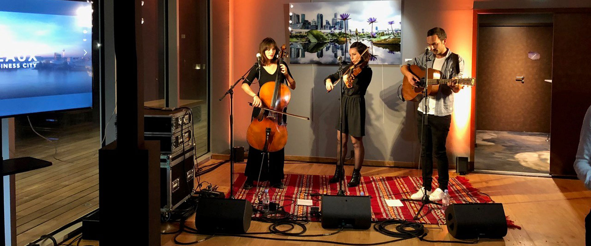 Alternative text - Novelty Bordeaux sur le lancement du film promotionnel du Tourisme d’Affaires à Bordeaux