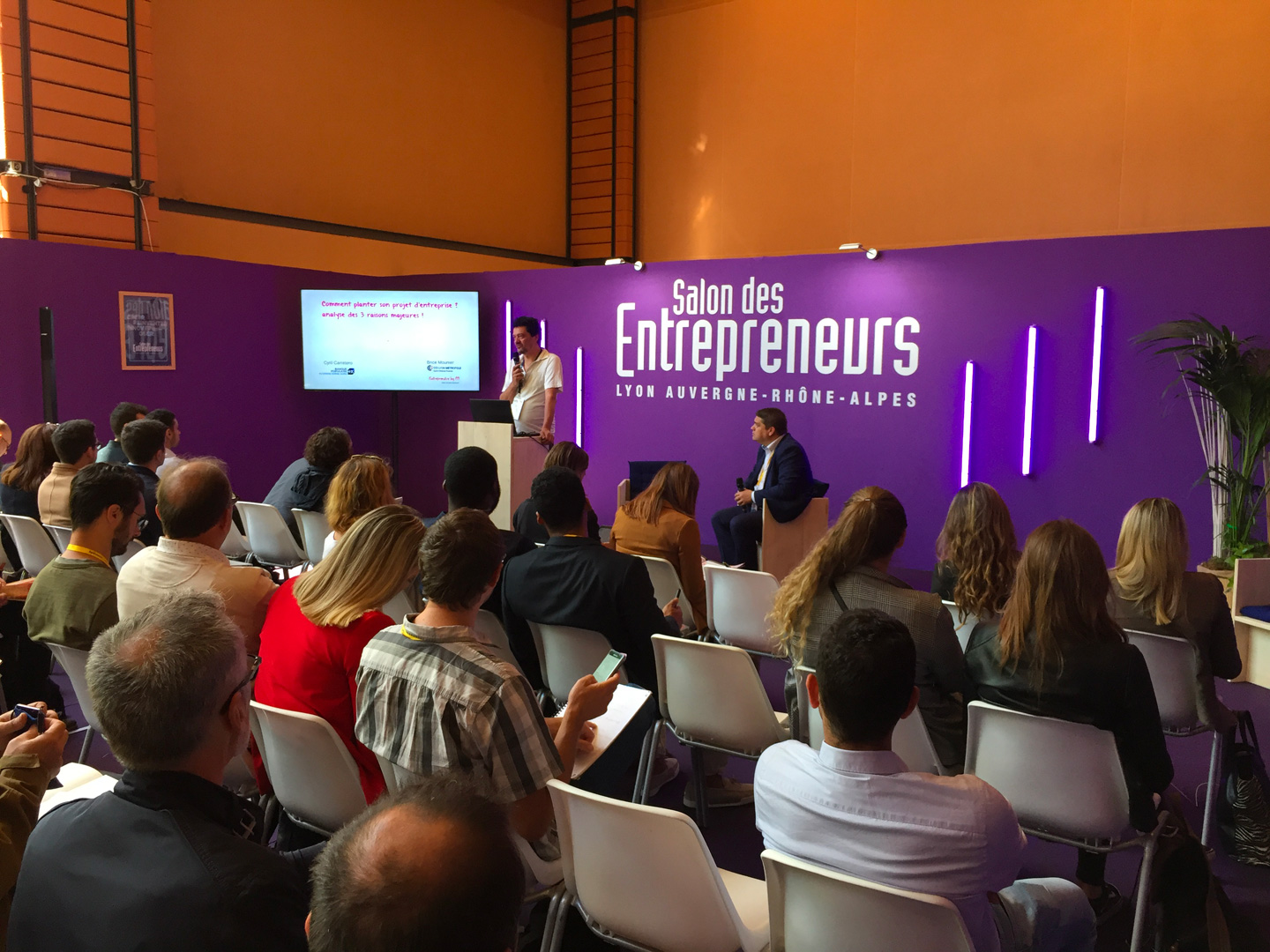 Alternative text - Encore une belle collaboration avec le Salon des Entrepreneurs