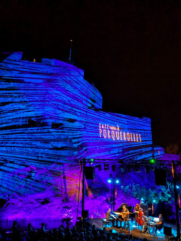 Alternative text - Novelty Azur mécène du Festival Jazz à Porquerolles 2019