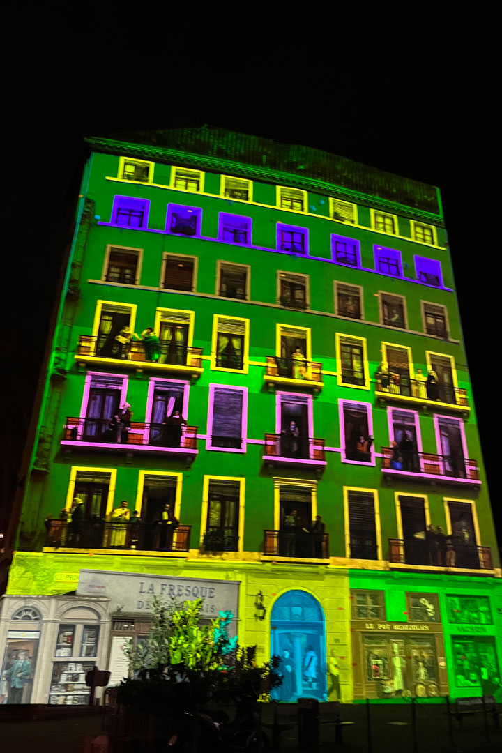 Alternative text - Fête des Lumières 2023