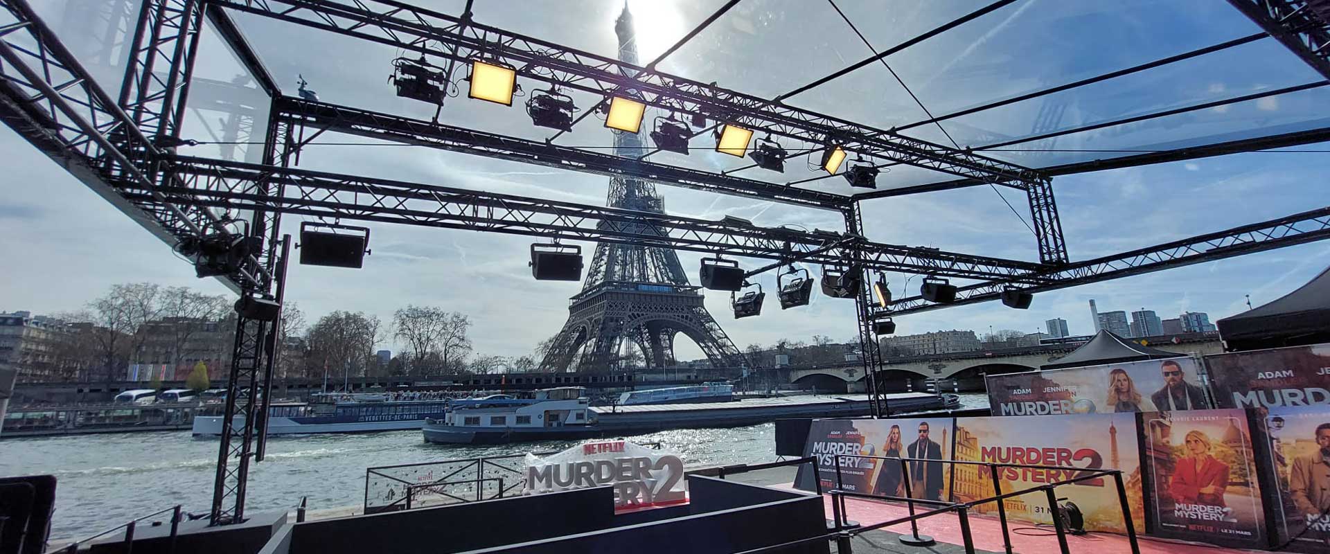 Alternative text - Avant-première Murder Mystery 2 avec Novelty Paris