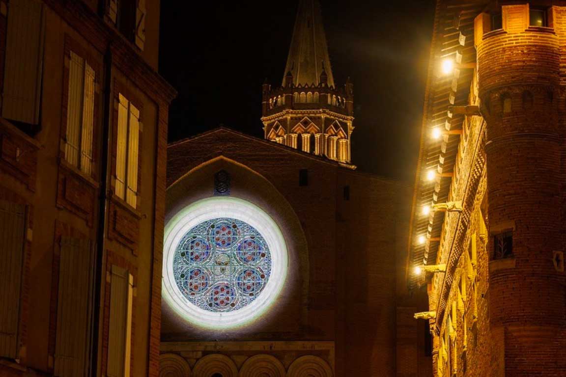 Alternative text - Inauguration de la Basilique Saint Sernin